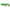 Broasca Live Target Hollow Body Frog Popper,  Green / Yellow, 6.5cm, 14g