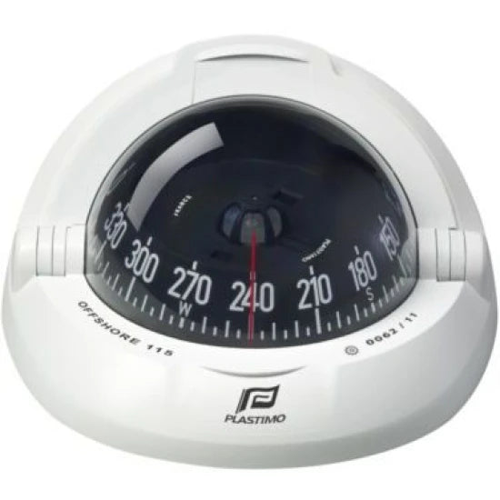 Busola Plastimo Offshore 115 Einbaukompass Horiz Weib, Flach, 1buc/pac