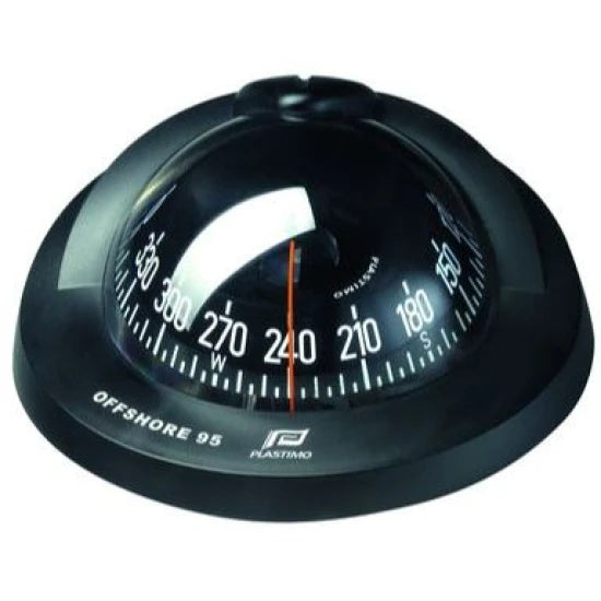 Busola Plastimo Offshore 75 Weib, Einbau Horizontal Black, 1buc/pac