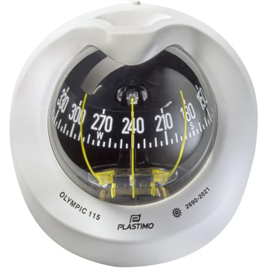 Busola Plastimo Olympic 115 Einbau 45degrees, White
