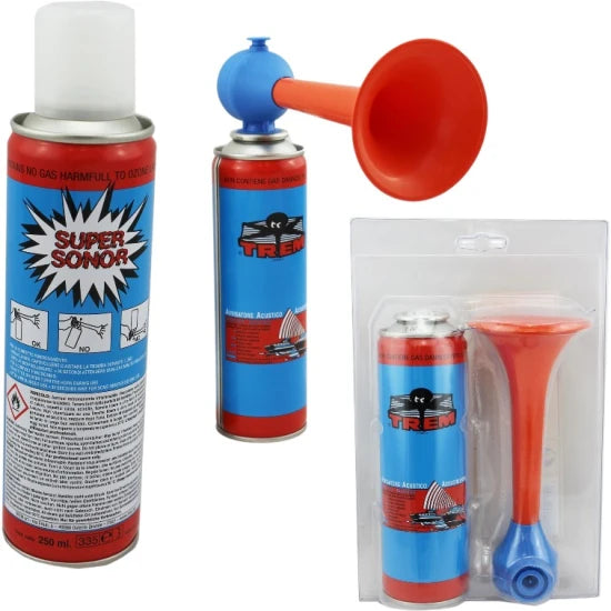 Butelie Cu Gaz Propulsor 200ml Pentru Goarna De Semnalizare Trem