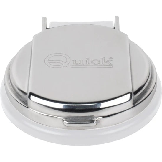 Buton De Punte Pentru Troliu Quick Up, Capac Inox, Alb