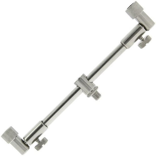 Buzz Bar NGT DeLuxe din Inox, Ajustabil, 2 Posturi, 20-30cm
