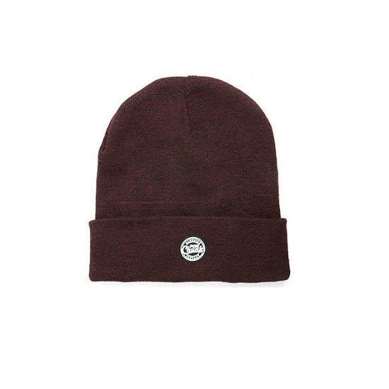 CACIULA FOX CHUNK BURGUNDY/BLACK MARL BEANIE WINTER