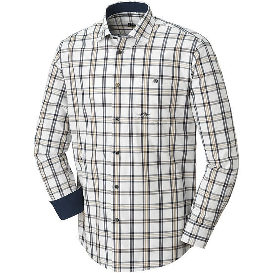 CAMASA BLASER OXFORD MODERN FIT BEJ/BLUE/BROWN MARIME M