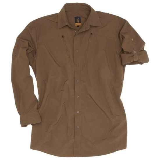 CAMASA BROWNING SAVANNAH RIPSTOP MANECA LUNGA MARO MARIME XXL