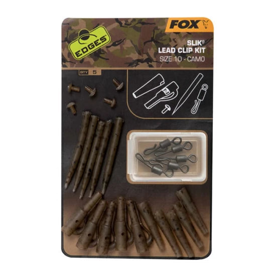 Camo Fox Slik Lead Clip Kit Size 10