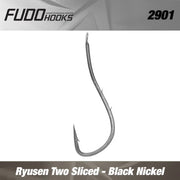 Carlig Fudo Ryusen Two Sliced Bn (black Nickel) Nr.5  13buc/plic