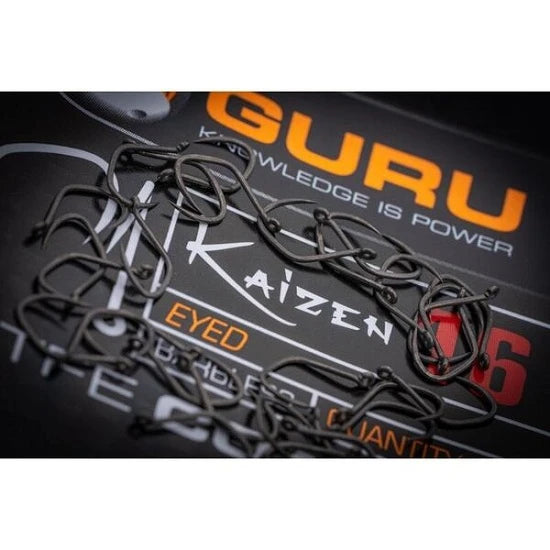 Carlig Guru Kaizen Eyed Barbless Nr.16 10buc/plic
