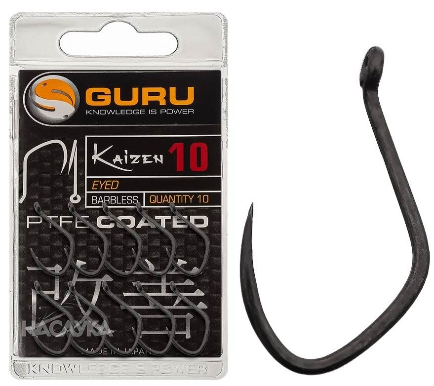 CARLIG GURU KAIZEN EYED BARBLESS Nr.18 10BUC/PLIC
