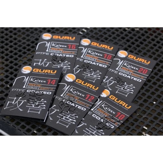 Carlig Guru Kaizen Nr.18 Barbless 10buc/pl