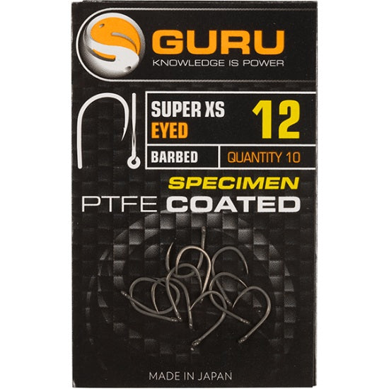 CARLIG GURU SUPER XS NR.10 BARBED 10BUC/PLIC