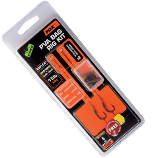 CARLIGE LEGATE FOX EDGES PVA BAG RIG KIT NR 6 SSBP 2BUC