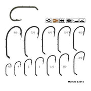 Carlig Mustad Bronz Ochet 2 Spini Forjat Nr 7/0