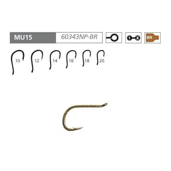 Carlig Mustad Feeder Cu Ochet Mu15 Br  Nr.10