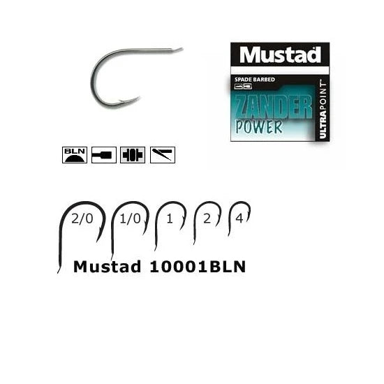 Carlig Mustad Nichel Forjat Revers Rotund 10 Buc Nr.2