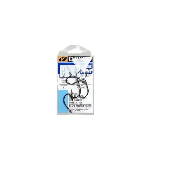 Carlig Owner Cps 5106 Nr.1/0 Negru Rotund Anou