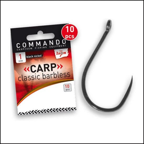 Carlige Carp Zoom Carp Classic Barbless Nr.4