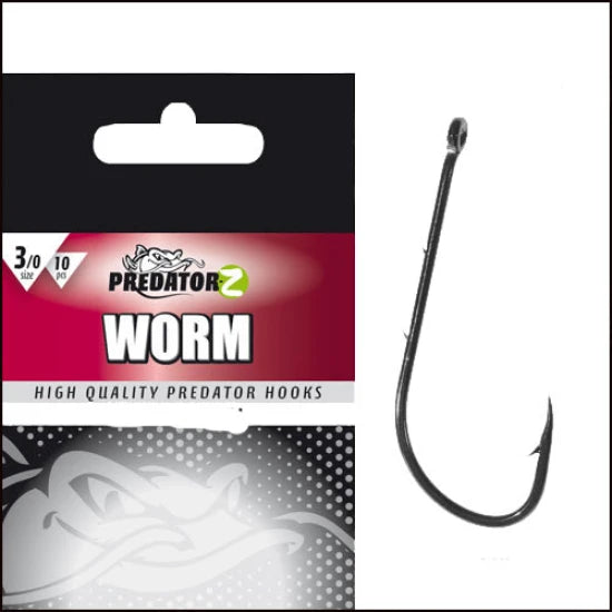 Carlige Carp Zoom Predator Z Worm Nr.3/0