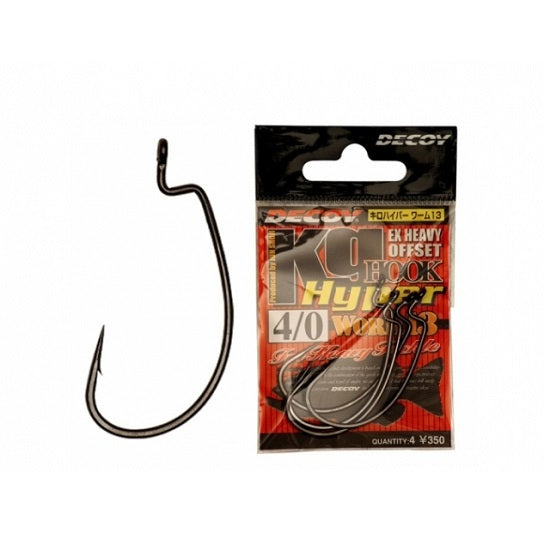 CARLIGE DECOY KIG HOOK WORM 17  NR 4