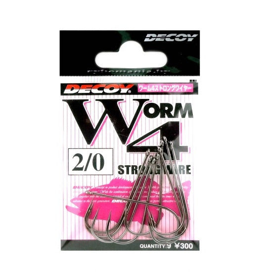 CARLIGE DECOY WORM 4 STRONG WIRE  NR 1/0