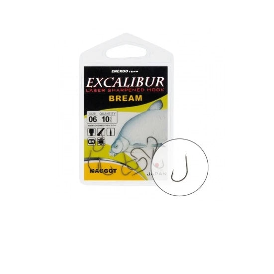 Carlige Energo Team Excalibur Bream Maggot Ns Nr 8