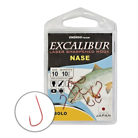 CARLIGE ENERGO TEAM EXCALIBUR NASE BOLO RED NR 10