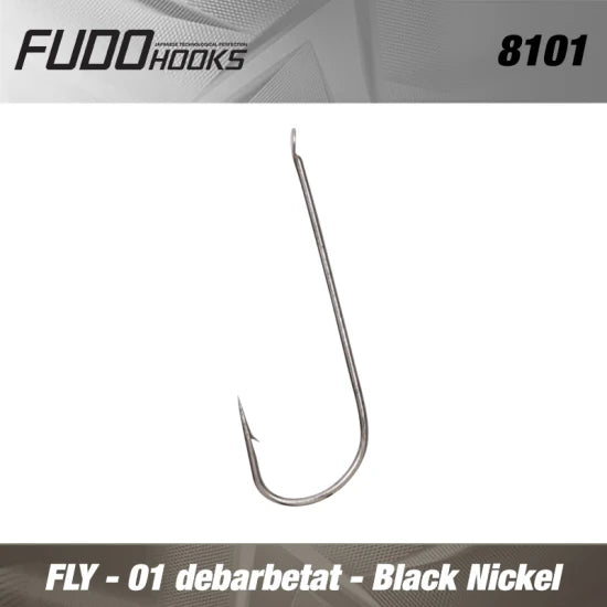 Carlige Fudo Fly- 01 Debarbetat Bn N.12  14buc/plic