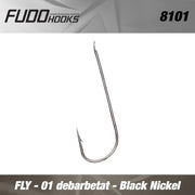 Carlige Fudo Fly- 01 Debarbetat Bn N.12  14buc/plic