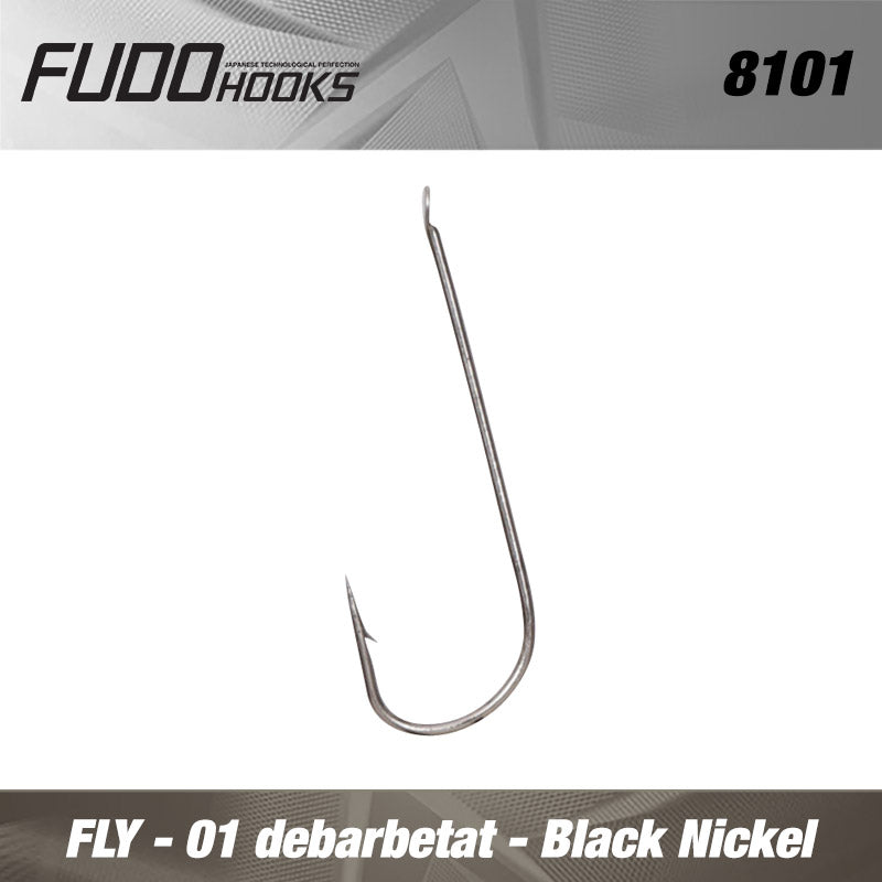 CARLIGE FUDO FLY- 01 debarbetat BN nr.8  12buc/plic