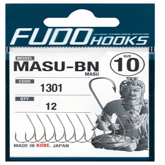Carlige Fudo Masu Bn-1301 Nr. 9 Black Black Nikel 11buc/plic