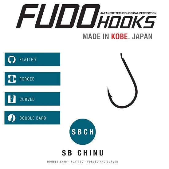 Carlige Fudo Sb Chinu Bn-2001 Nr. 2 Black Nickel 8buc/plic