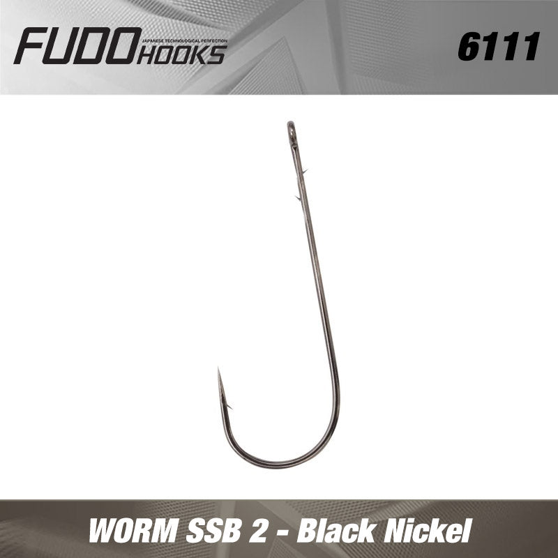 CARLIGE FUDO WORM SSB BN Black Nickel Nr.4/0  4buc/plic