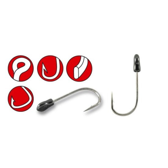 CARLIGE GAMAKATSU TRAILER + STOPER NR 2/0 / 4BUC