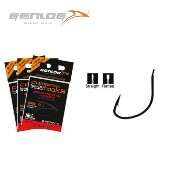 Carlige Genlog Competition Feeder Bream Special Nr 12 10 Pcs