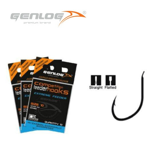 CARLIGE GENLOG COMPETITION FEEDER EXTREME NR 10 10 PCS