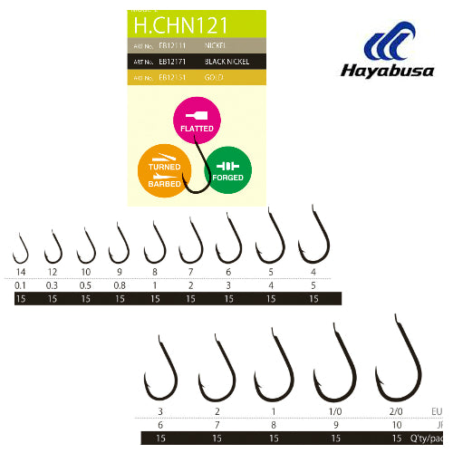 CARLIGE HAYABUSA CHN121GO NR 1 15BUC