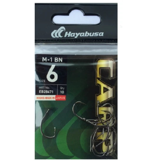 Carlige Hayabusa M1 Black Nichel Nr 6 10buc