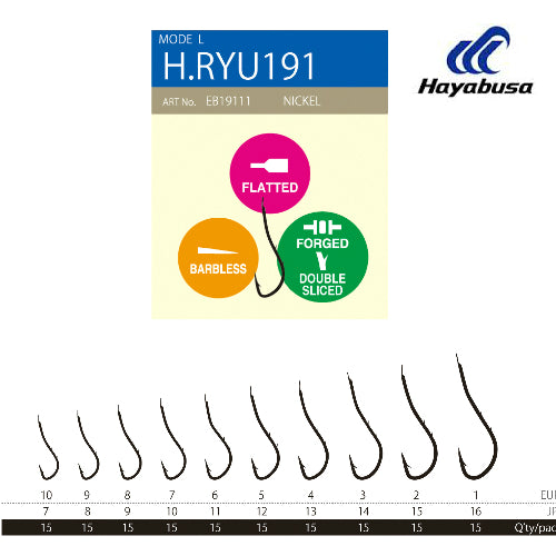 CARLIGE HAYABUSA RYU191N NR 1 15BUC