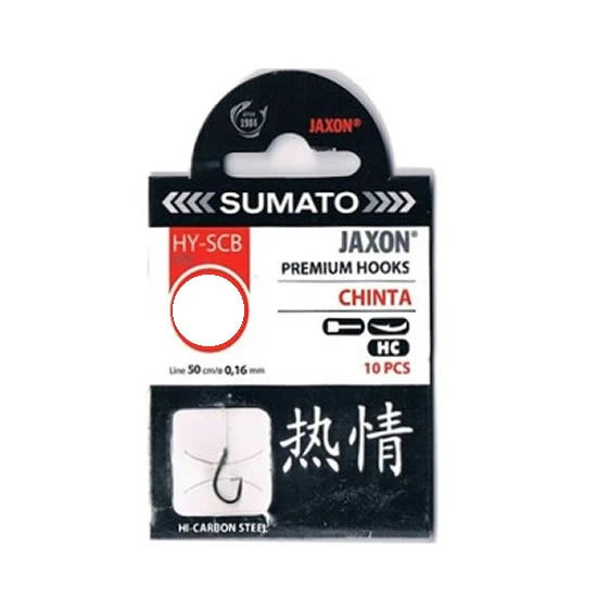 Carlige Jaxon Legate Sumato Chinta Nr 4   0,16 Mm
