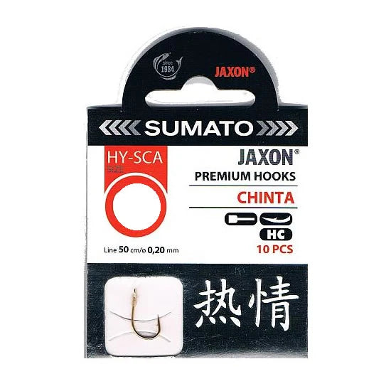 Carlige Jaxon Legate Sumato Chinta Nr 6   0,20 Mm