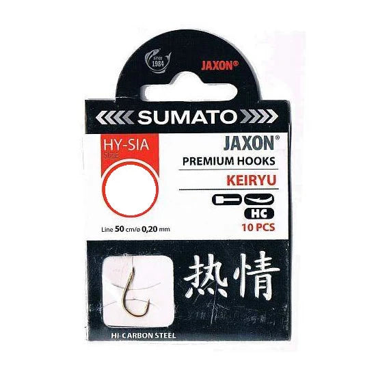 Carlige Jaxon Legate Sumato Keiryu Nr 10   0,20 Mm