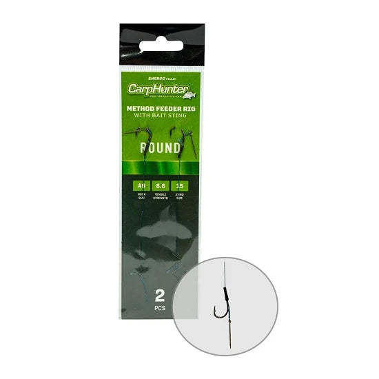 Carlige Legate Carp Hunter Temethod Round Carp Nr.14