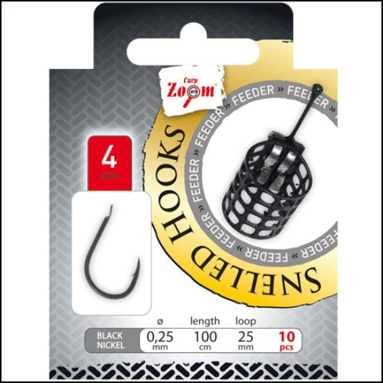 CARLIGE LEGATE CARP ZOOM FEEDER nr.4-0.25MM 100cm