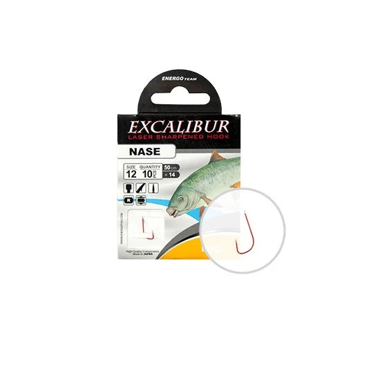 Carlige Legate Energo Team Excalibur Bolo Red Nr 8
