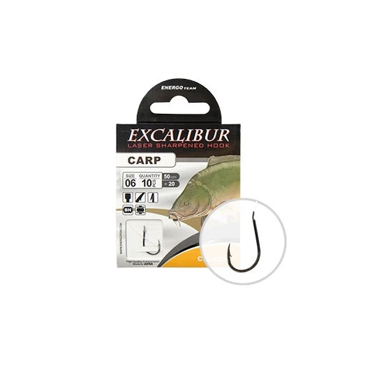 Carlige Legate Excalibur Carp Classic Bn Nr.2 10buc/plic