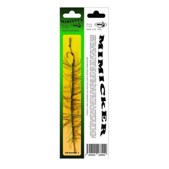 Carlige Legate Katran Mimiker 35lb /15cm Carlig Nr 4