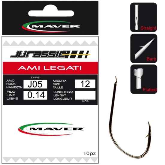 Carlige Legate Maver Jurassic J05 Nr 8-0.20