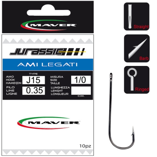 CARLIGE LEGATE MAVER JURASSIC J15 NR 2/0-0.40
