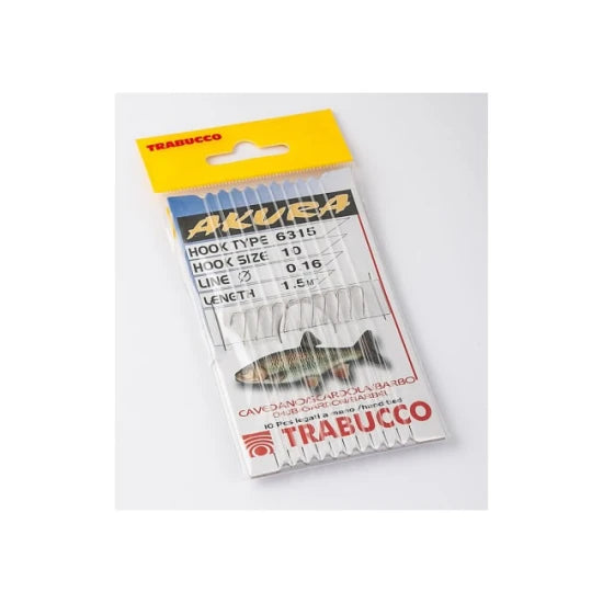 Carlige Legate Trabucco Akura Pentru Clean Scobar Si Mreana Nr14x0.12mm 10buc/plic